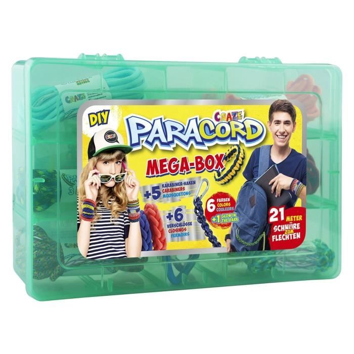 PARACORDS Mega-Box - Création d'accessoires