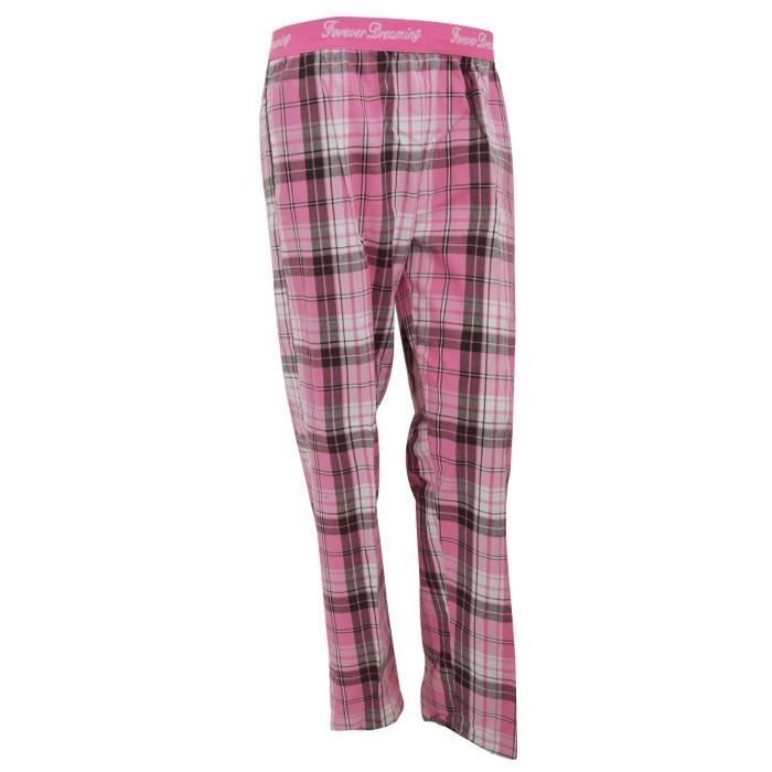 Pyjama femme a carreaux Achat / Vente pas cher