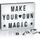 Tableau lumineux led lettre