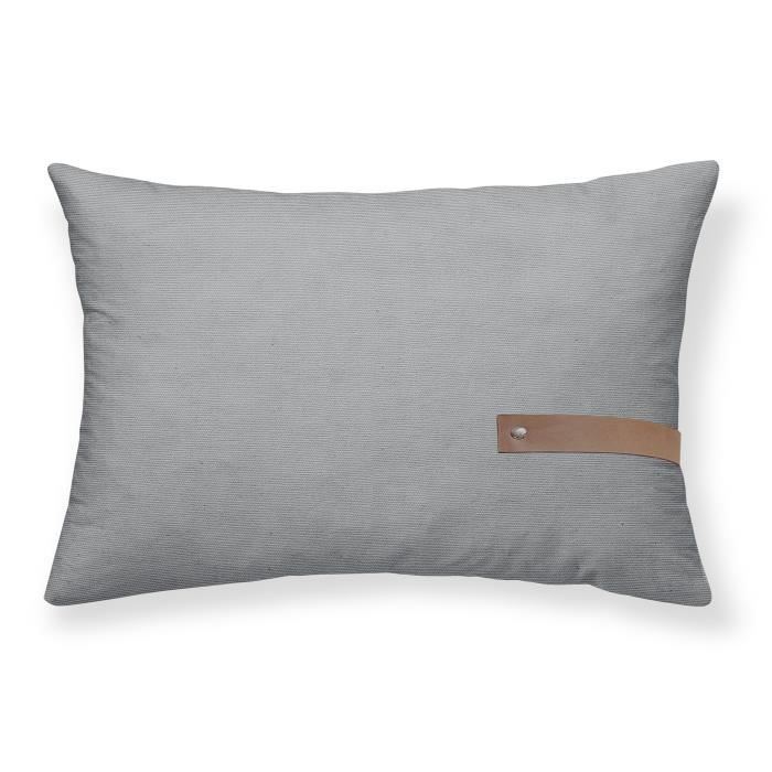 TODAY Coussin Chambray déhoussable Cabane de Plage - 30x50 cm - Ecume