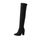 Oaleen Bottes femme cuissardes sexy suède élastiqu