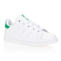 BASKET ADIDAS Baskets Stan Smith - Enfant - Blanc et vert BASKET ADIDAS Baskets Stan Smith - Enfant - Blanc et vert