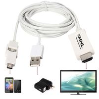 ADAPTATEUR AUDIO-VIDÉO XLQ61130709@3M micro USB MMC à HDMI HDTV Cable ada ADAPTATEUR AUDIO-VIDÉO XLQ61130709@3M micro USB MMC à HDMI HDTV Cable ada
