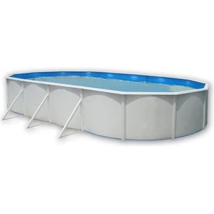 MALLORCA Piscine ovale en acier 730x366x120cm