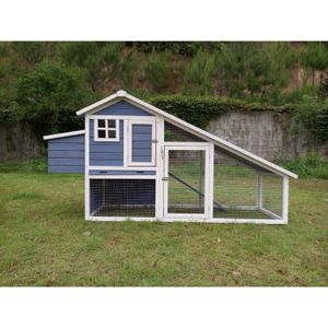 Poulailler Enclos Orloff Bleu Xl 6 ã 8 Poules Achat Vente