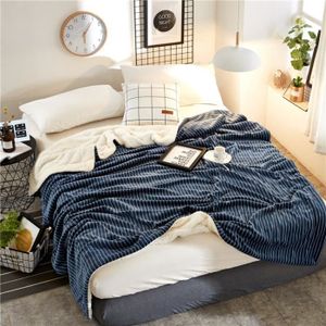 Large Doux Chaud Peluche Teddy Bear Plaid Double King Size Bed Sofa Couverture Polaire