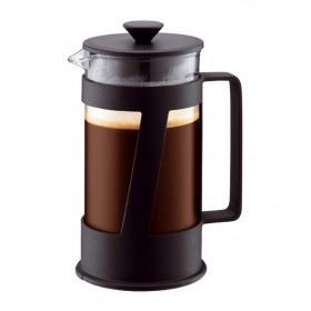 BODUM CREMA Cafetière à piston 8 tasses 1.0 l Noir