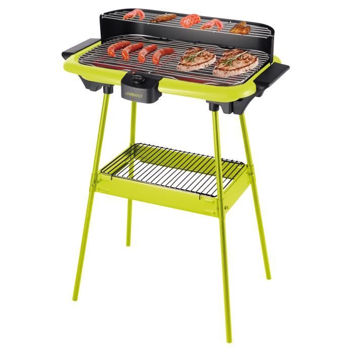 DOMOCLIP DOM297V Barbecue électrique sur pieds - Vert