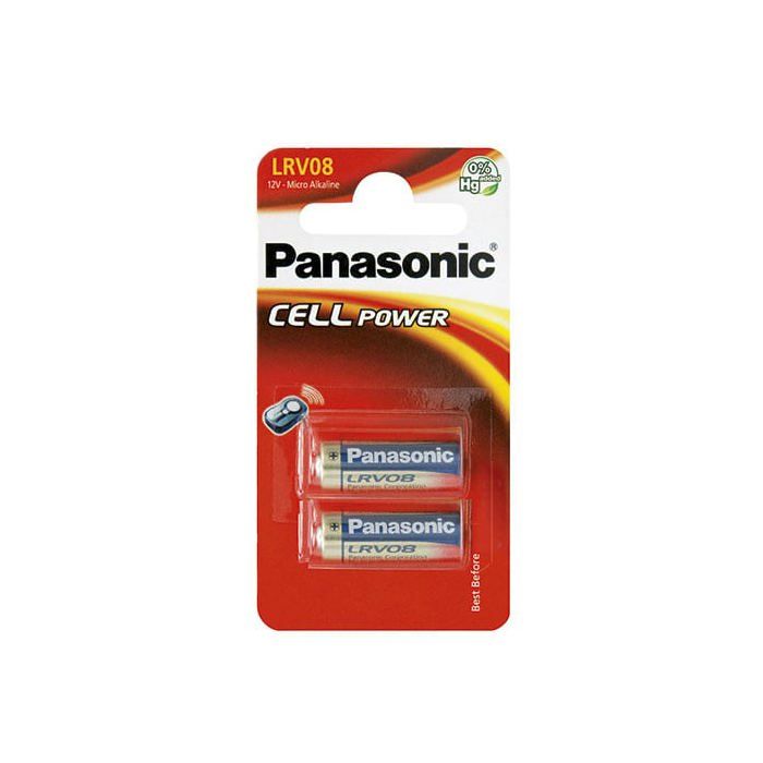 PANASONIC - Pile micro alcaline LRV08x2
