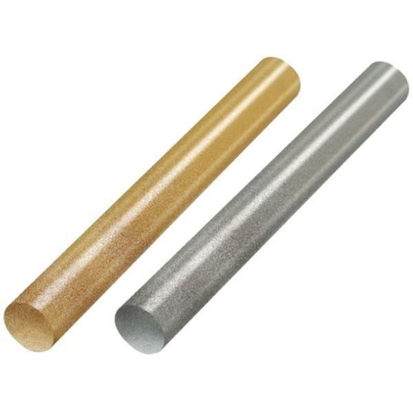 STANLEY Lot de 12 bâtons de colle base température - Or / argent - 11,3x101mm