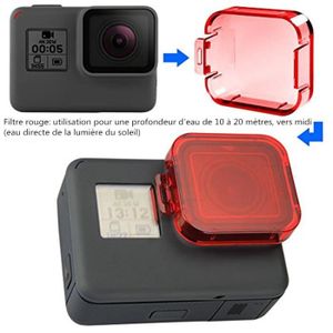 PACK ACCESSOIRES PHOTO 6 Pack plongée Lentille Filtres pour GoPro Hero 5,