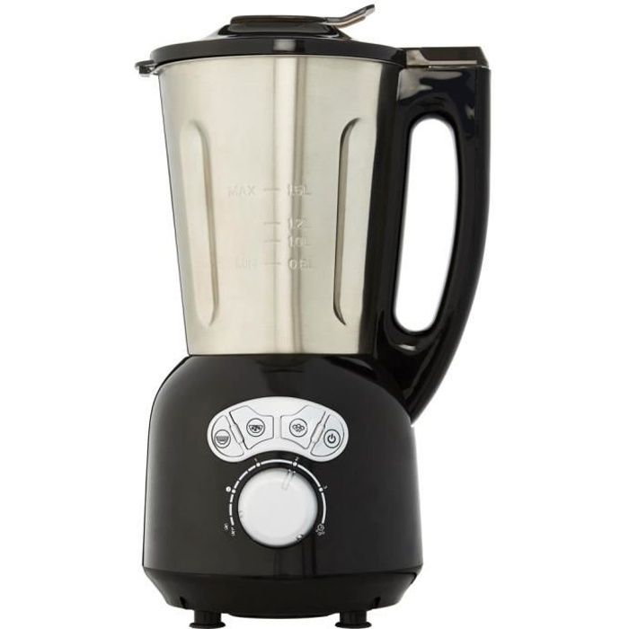 SENYA SYCP-HB010N Blender chauffant Cook & Ice - Noir mat