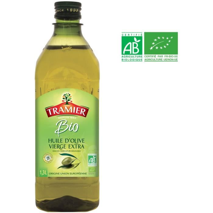 Huile olive extra vierge bio - 1,3 L