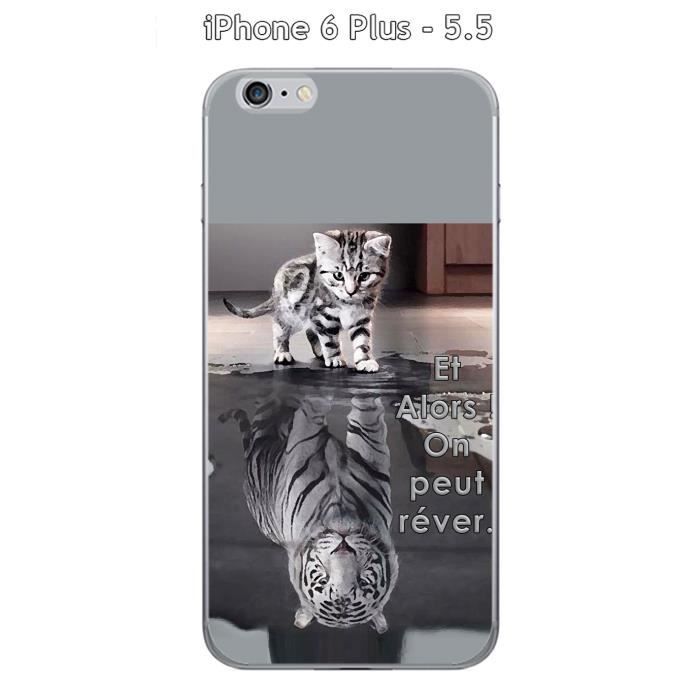 coque iphone 6 plus tigre