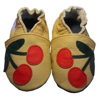 CHAUSSON - PANTOUFLE "Cherry" de BBKDOM- Chaussons bébé et enfant en cu CHAUSSON - PANTOUFLE "Cherry" de BBKDOM- Chaussons bébé et enfant en cu