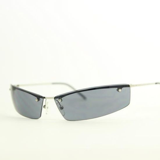 Femme Design Monture Argentée Pour Lunette De Métallique Soleil Solaires À Lunettes 453LRjA