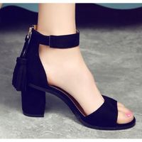 SANDALE - NU-PIEDS Européen Nouveau Houppe Désign Chaussures Femme No SANDALE - NU-PIEDS Européen Nouveau Houppe Désign Chaussures Femme No