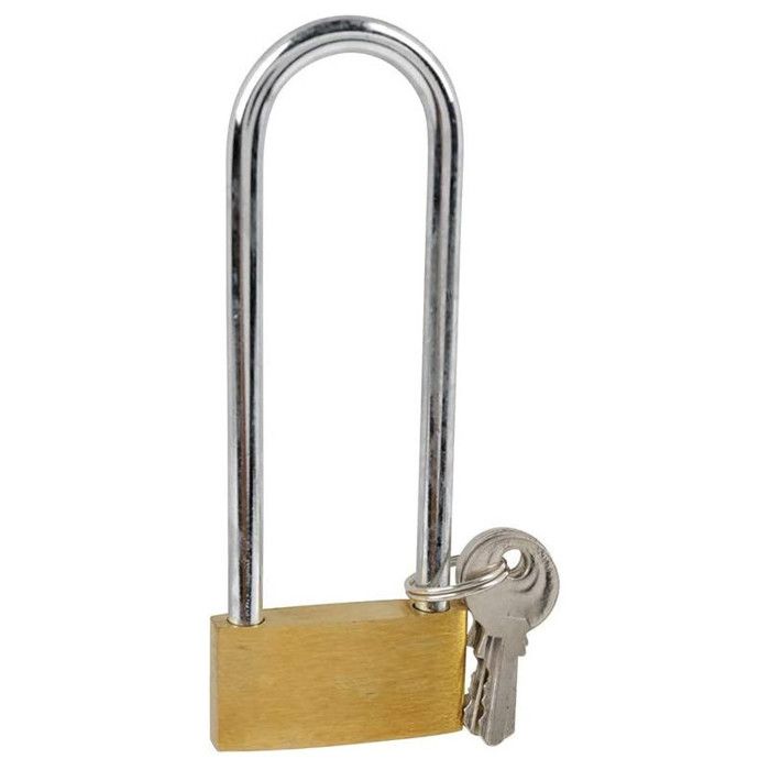 COGEX Cadenas en laiton 40mm anse longue + 2 clés