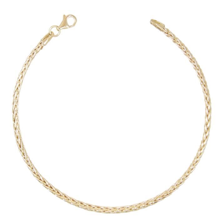 Les Bijoux d'Emma - Bracelet Maille Palmier - OR 9CT