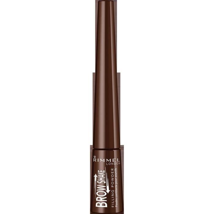 RIMMEL Brow Shake - Poudre à sourcils - Marron Foncé 003