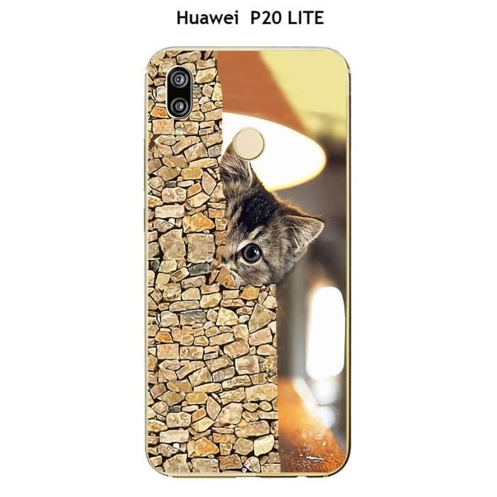 coque huawei p20 chat