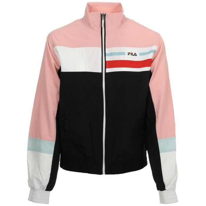Track Rose Blanc Kaith Achat Vente Noir Jacket Veste Noir Fila HxwAETq7
