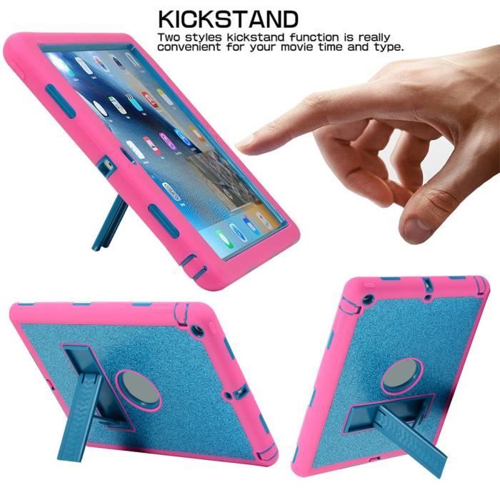 Glitter Silicone Anti-fall Heavy Duty Stand Case3