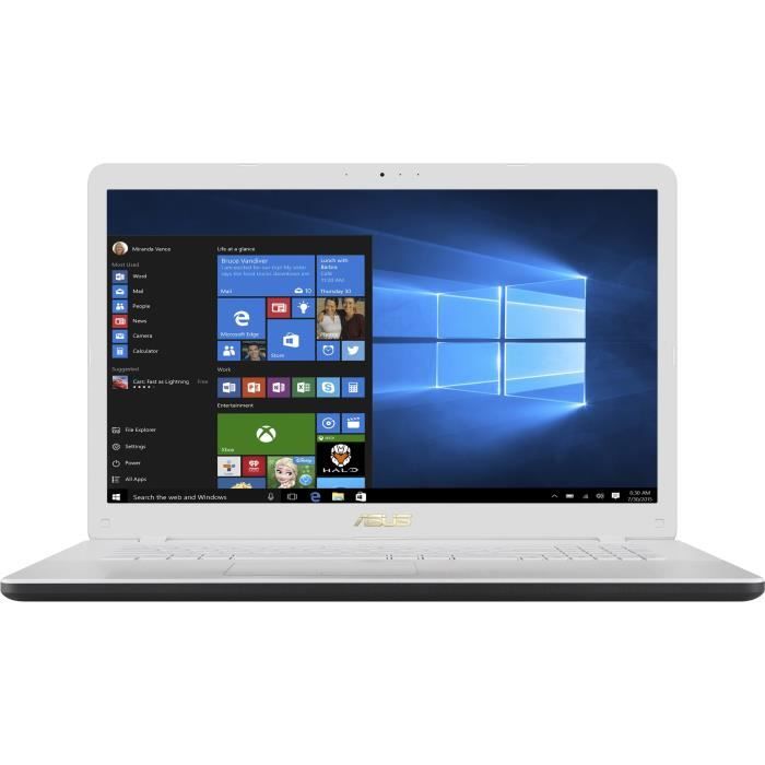 Ordinateur Portable - ASUS X705UA-BX137T - 17,3 pouces - Pentium 4405U - RAM 4Go - Stockage 128Go SSD + 1To HDD - Windows 10