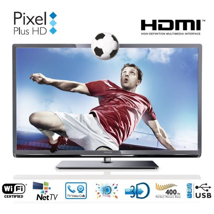 TV LED 3D 400Hz   Achat / Vente TELEVISEUR LED 46