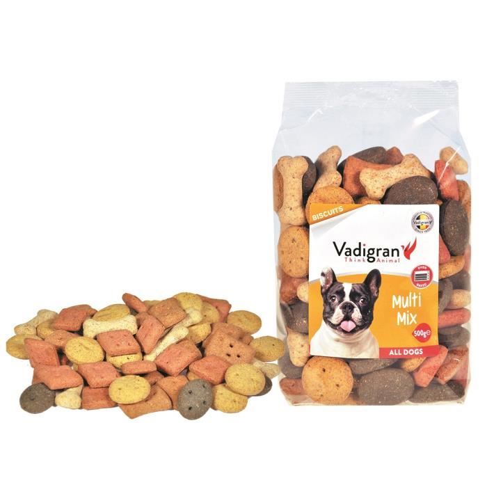 VADIGRAN Biscuits Multi Mix - 500 g - Pour chiens