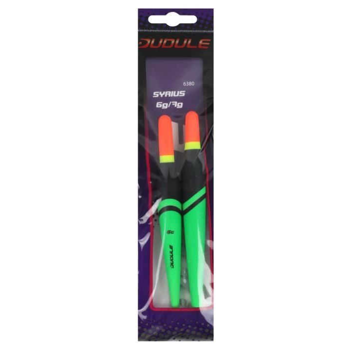 DUDULE Flotteurs Type Classique GROS POISSONS SYRIUS 6G 7G