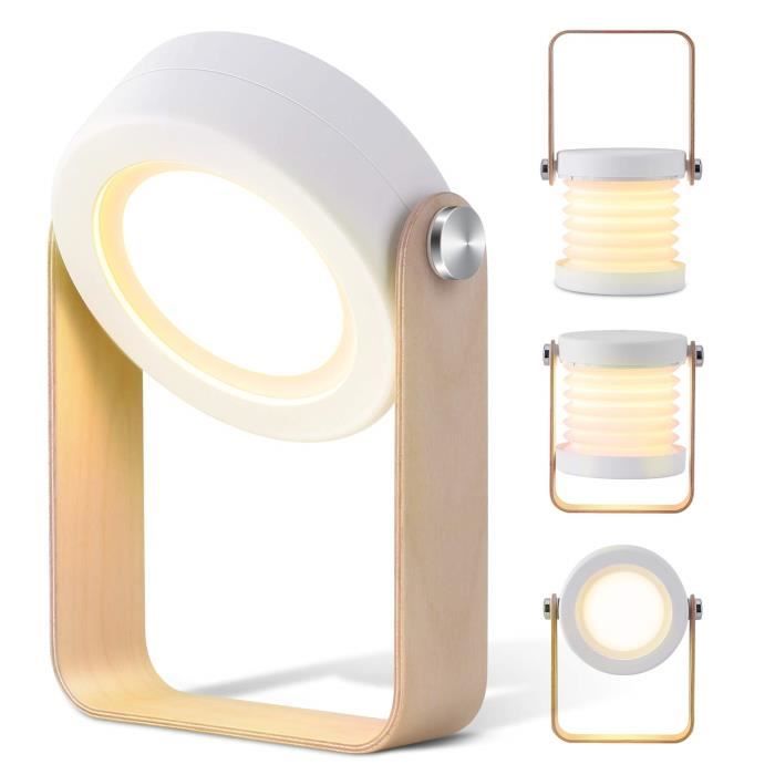 3 Lampe Tactile Mode Veilleuse De Sans Chevet Rechargeable Led Table Avec Mubytree Lumière Fil Lc354AqRj