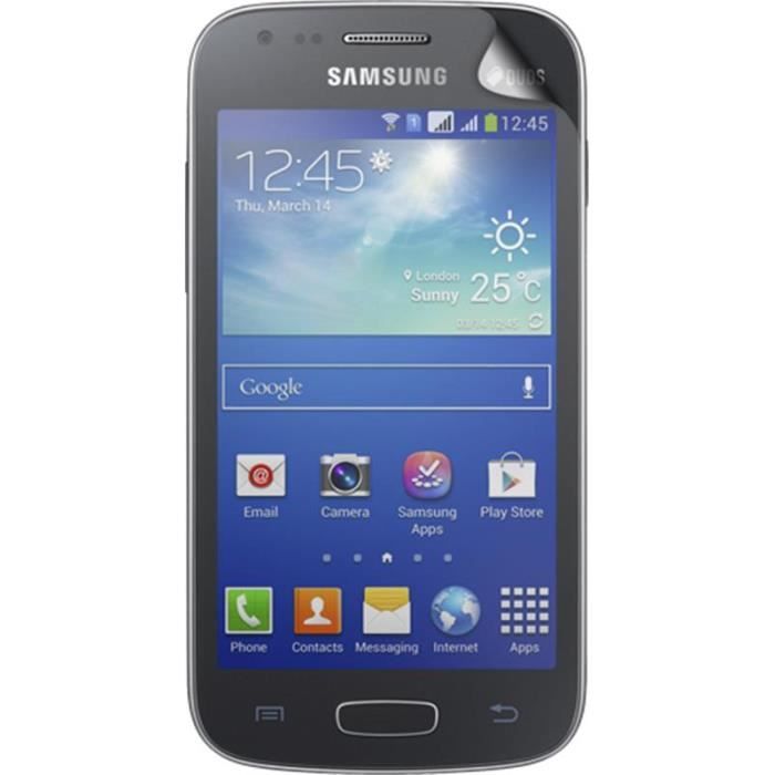 BIGBEN Lot 2 protège-écrans One Touch pour Samsung Galaxy Ace 3 S7270 - Transparent
