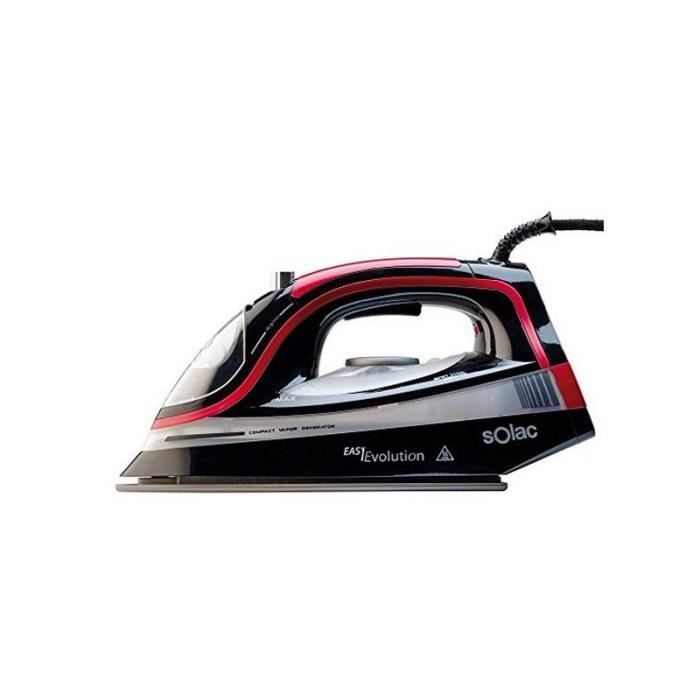 SOLAC S91863800 Centrale de repassage Easy Evolution - 400 W - Noir et Rouge