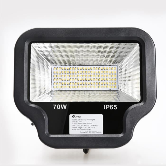 lampadaire led 70w