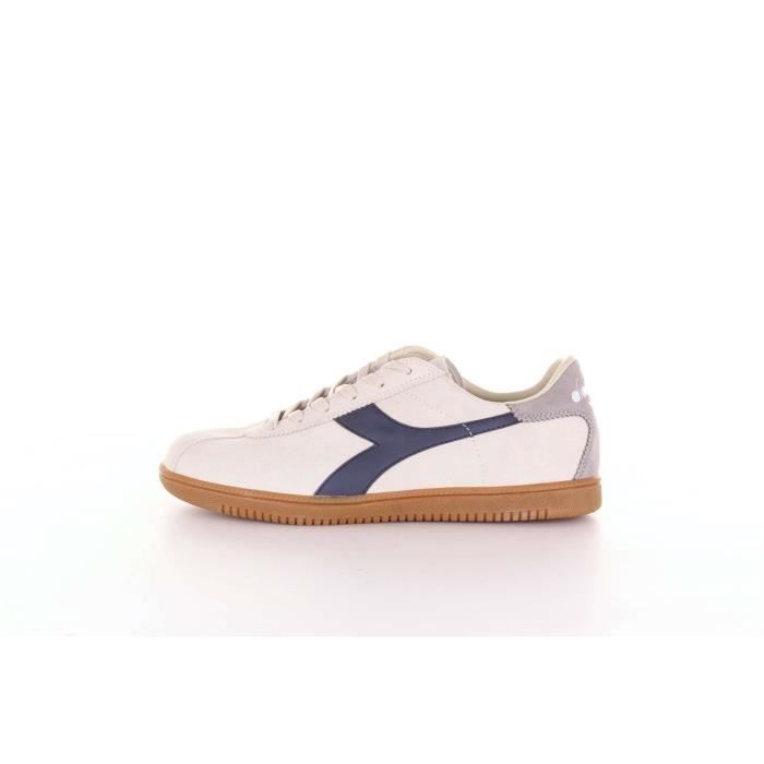 Diadora Sneakers Achat Homme Diad33 Crème Et Bleu T3ucKJFl15