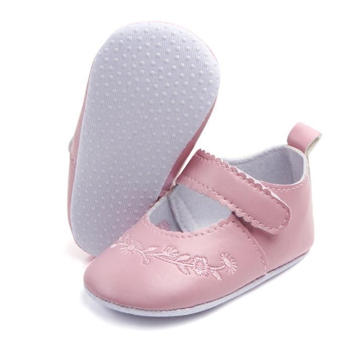 Mode Bébé Chaussures Filles né Antidérapage Stitchwork Nouveau rose Sneaker Simples Espadrille qE6nZ