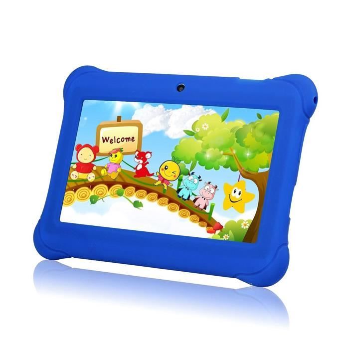 Enfants Tablette PC 7 Android 4.4 Bundle Case3