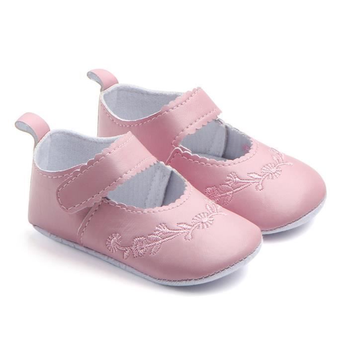 Mode Bébé Chaussures Filles né Antidérapage Stitchwork Nouveau rose Sneaker Simples Espadrille qE6nZ
