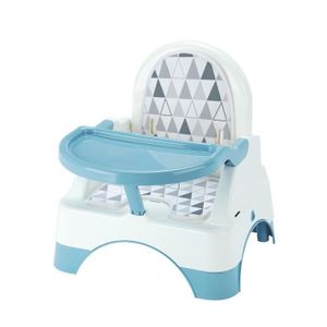 THERMOBABY Réhausseur de Chaise Edgar avec Marchepied Bleu Myosotis