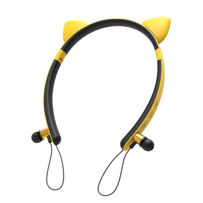 Casque Bluetooth Cerceau Cheveux Musique Casque écouteur Casque Avec