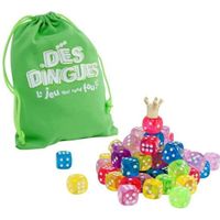 JEU SOCIÉTÉ - PLATEAU WDK ASIA Jeu Dés Dingues 36 Dés JEU SOCIÉTÉ - PLATEAU WDK ASIA Jeu Dés Dingues 36 Dés