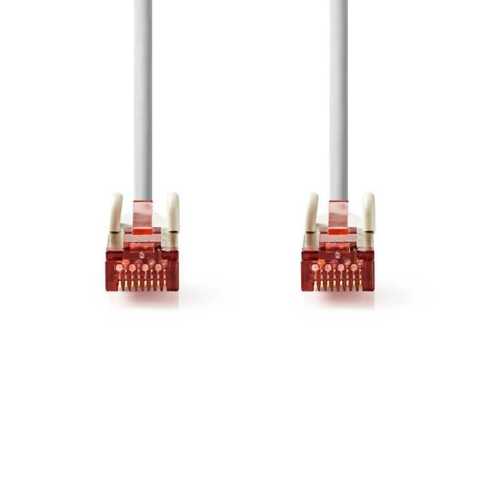 Càble Réseau Cat 6 S-FTP | RJ45 Màle - RJ45 Màle | 1,5 m | Gris ALPEXE-1119