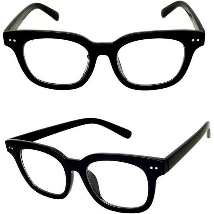 Lunettes De Vue Carrées Pantos Rétro Marron - Monture Acétate Hally & Son, Style Moscot, Neuves