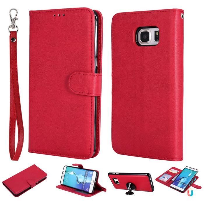 coque galaxy s6 rouge
