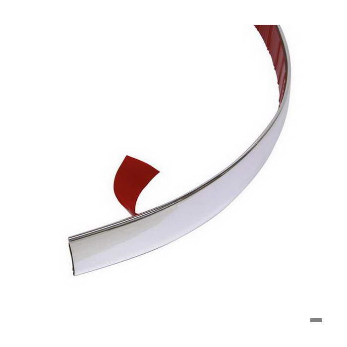 CARPOINT 2218523 Moulure de décoration universelle - 22 mm x 2 m - Chrome