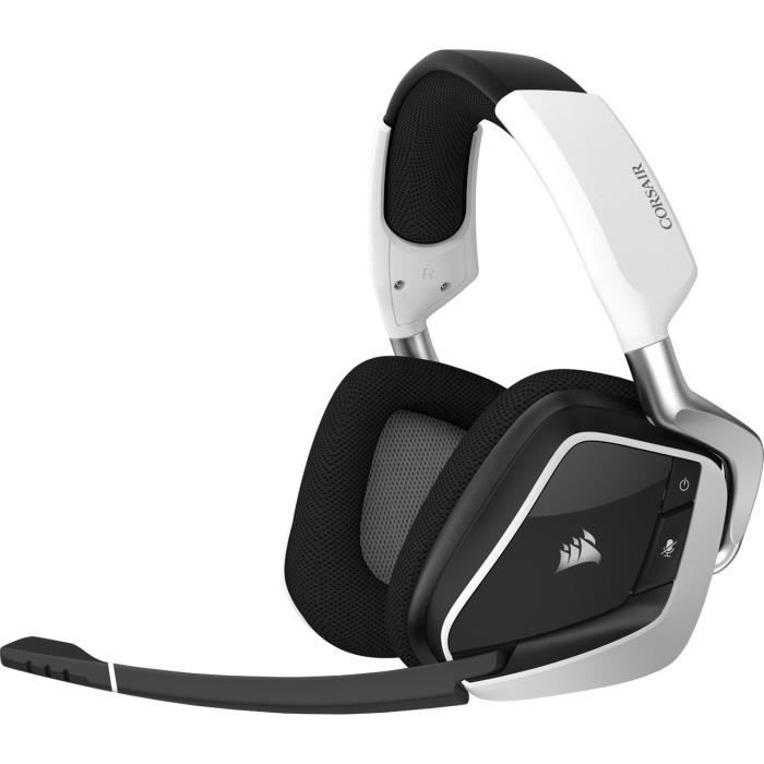 CORSAIR Casque Gaming VOID PRO RGB Sans fil - Blanc