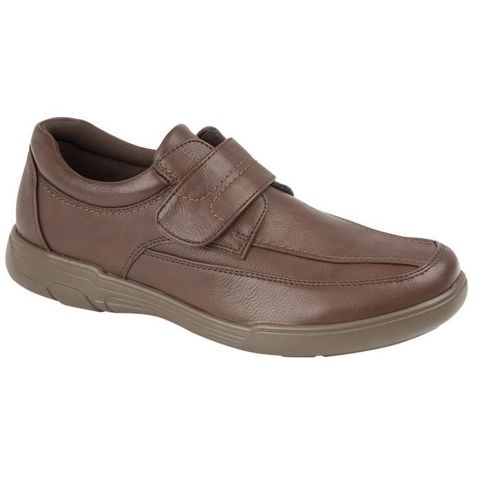 Scimitar À Chaussures Fermeture Hommemarron Scratch Foncé Décontractées EIW9D2H