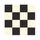 Sol PVC Best - Ep. 2,6 mm - Damier Blanc Noir - 2x
