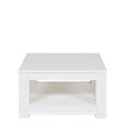Vente Table Carrée Basse 70x70 Achat Bois B Gerarda Couleur 35AL4Rj